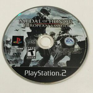 PS2 Medal of Honor European Assault Playstation 2